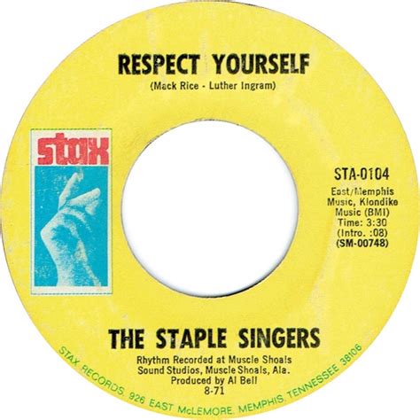 The Staple Singers Respect Yourself 1971 Monarch Pressing Vinyl Discogs