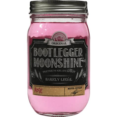 Bootlegger Rose Moonshine - Midlands Distillery