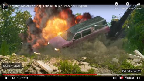 Twisted Metal Official Trailer Explicit Peacock Original July