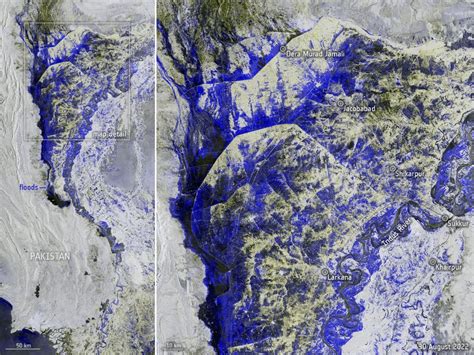 European Space Agency ESA NASA Release Satellite Images Of Devastating Floods In Pakistan See Photos