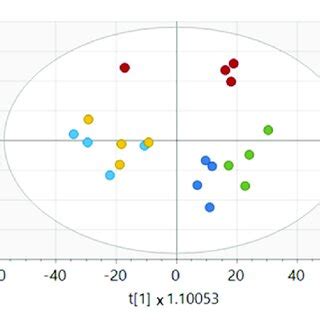 Volcano Plots Of Intracellular In House Matched Metabolites That