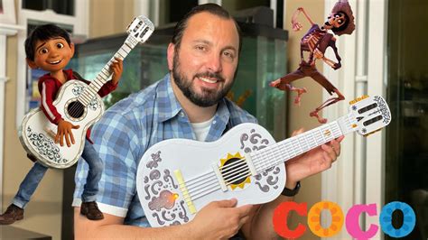 Disney's Coco The Movie Toy Guitar Review - YouTube