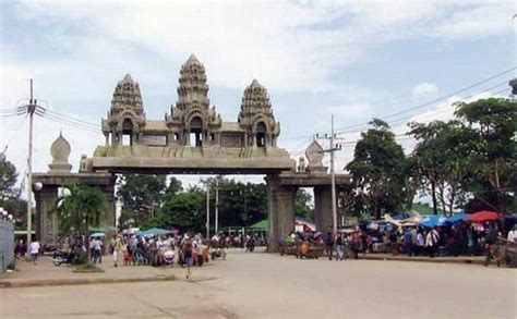 Border Cambodia-Thailand - Poipet, Cambodia.