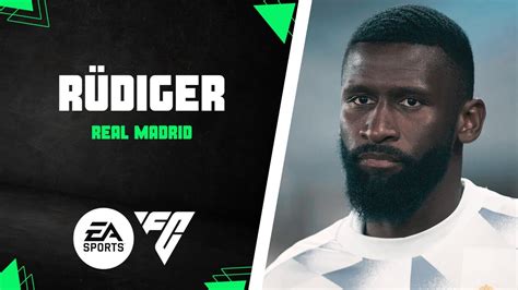 EA FC 24 Cómo hacer a RÜDIGER en CLUBES PRO YouTube