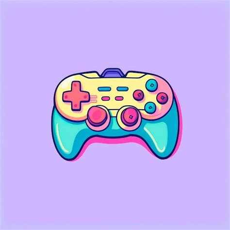 Un Gamepad Al M S Puro Estilo Pop Art Y Anime Foto Premium