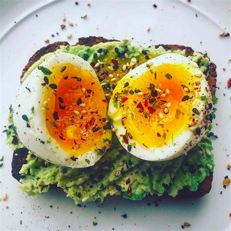 Jammy Egg And Avocado Toast Recipe The Feedfeed