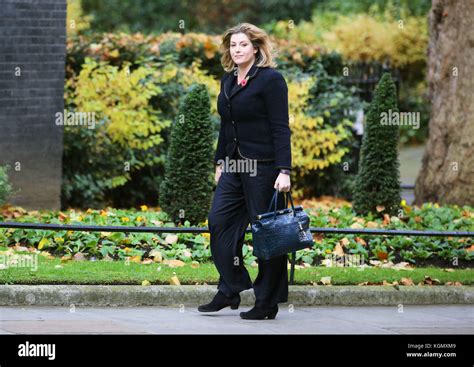 Penny Mordaunt arrives in Downing Street, London, following the ...