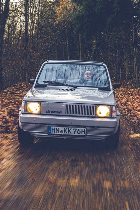 The Smallest Six Wheeler In The World This Fiat Panda Is Truly Unique