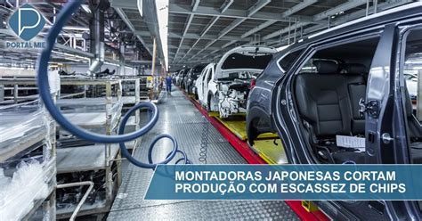 Montadoras japonesas estão cortando produção em meio à escassez de