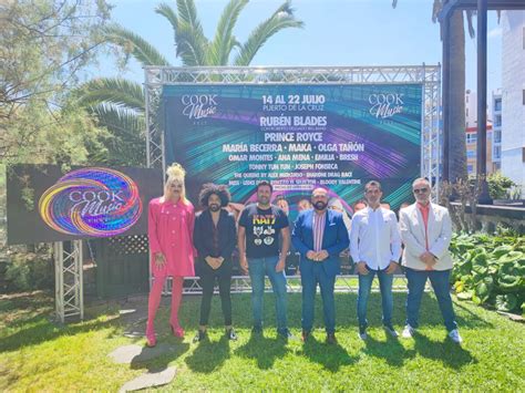 Headliner Des Cook Music Fest Stehen Fest Puerto De La Cruz