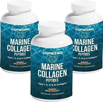 Correxiko Marine Collagen Supplement Capsules Mg Hydrolysed