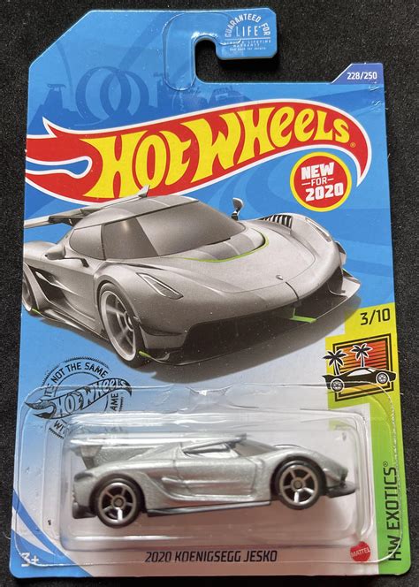 Hot Wheels HW Exotics 2020 Koenigsegg Jesko Silver 28B Lazada PH