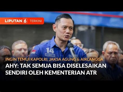 Ahy Ingin Temui Sejumlah Menteri Terkait Bahas Kerja Sama Dengan