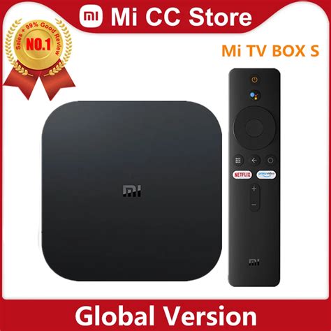 Xiaomi Mi Tv Box S K Ultra Hd Android Tv Hdr