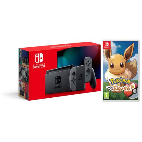 Nintendo Switch 32gb Console With Pokemon Lets Go Gray