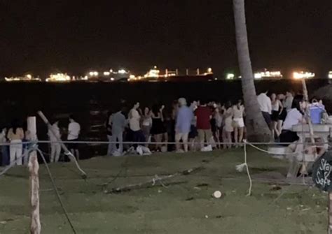 Groups Of People Allegedly Gather At East Coast Park Around Midnight