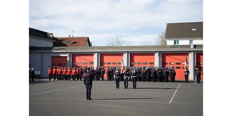 Photos Sarreguemines double passation de commandement à la caserne