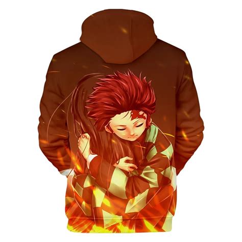 Comprar Blusa Jaqueta D Full Irm Os Tanjiro E Nezuko Anime Demon