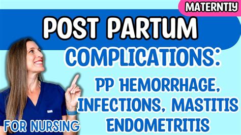 Postpartum Complications Hemorrhage Infections Endometritis