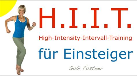 26 min Hiit für Einsteiger High Intensity Intervall Training ohne