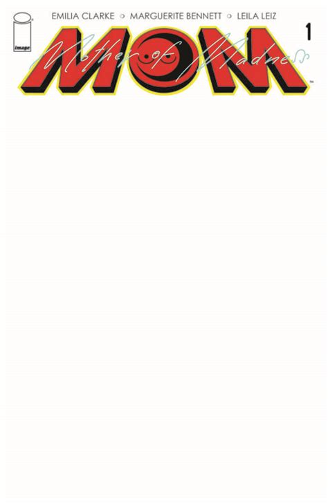 Mom Mother Of Madness 1 Blank Cover Fresh Comics