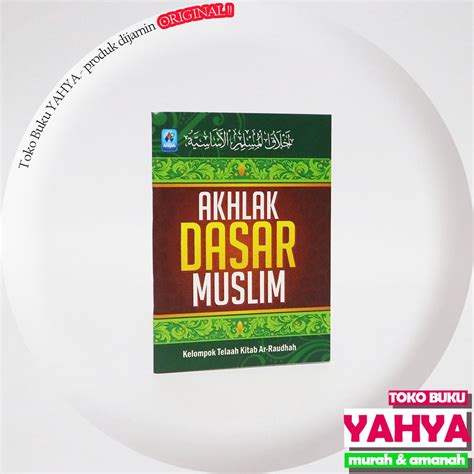 Jual Buku Saku Akhlak Dasar Muslim Pustaka Arafah Shopee Indonesia