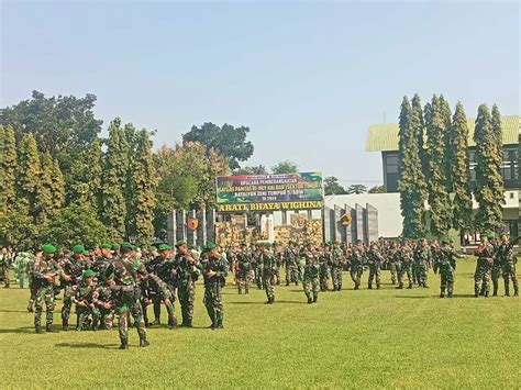 Yonzipur Abw Berangkatkan Personel Amankan Perbatasan Malang