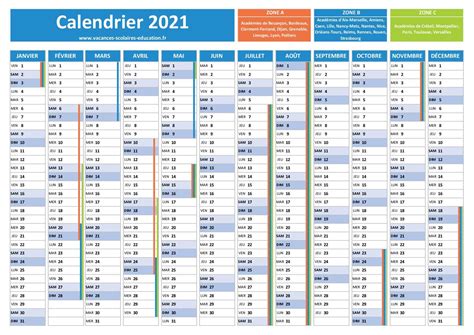 Quel Est Le Calendrier Des Vacances Scolaires Et