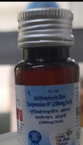 Azithromycin Oral Suspension 200mg 5ml Api Generic Pharmacy