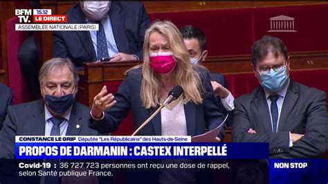 Constance Le Grip LR sur les propos de Gérald Darmanin Les