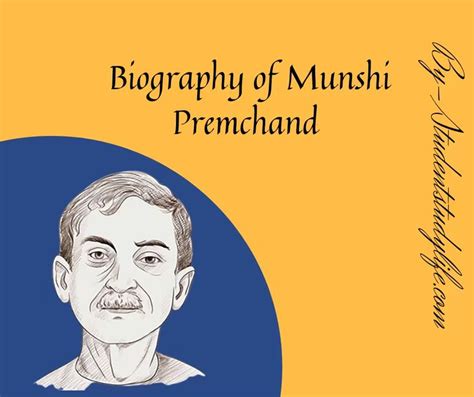 Biography Of Munshi Premchand In