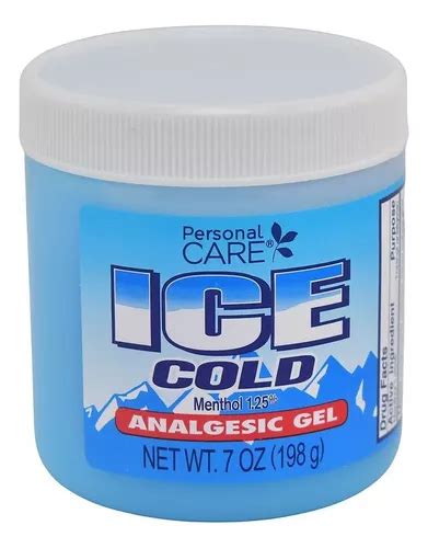 Gel Frio Pomada Dolor Muscular Artritis Mentol 1 25 MercadoLibre