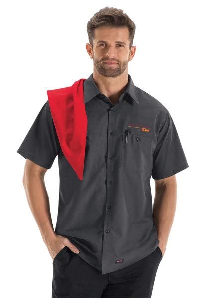 Short Sleeve Mimix Work Shirts Red Kap Sx20