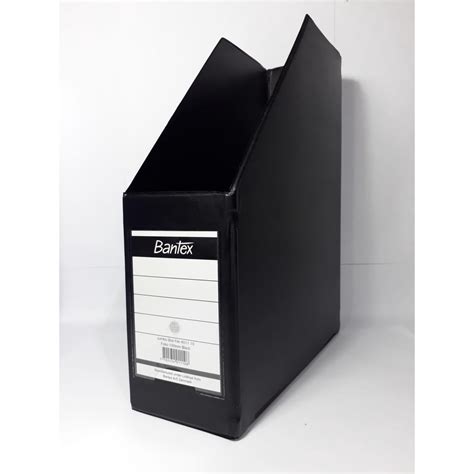 Jual Bantex Jumbo Box File 4011 10 Folio 100 Mm Black Shopee Indonesia