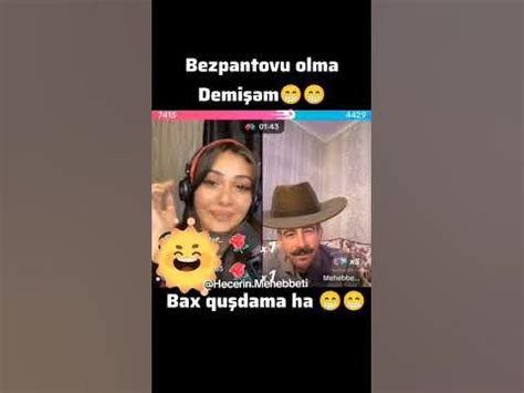 Məhəbbət Həcər Tık Tok Canlı Yayım #tiktokcanliyayin #shorts - YouTube