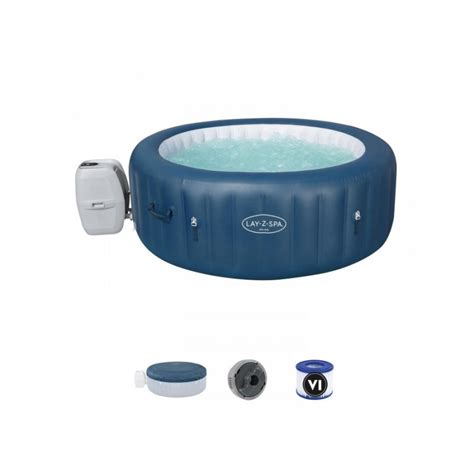 Bestway Spa Gonflable 60029 Lay Z Spa Milan Airjet Plus Rond 6