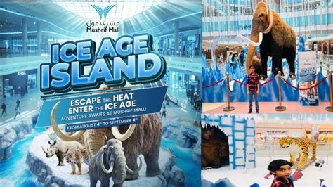 Ice Age Island Mushrif Mall Abu Dhabi Abudhabi Uae Amazing Abu