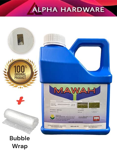 MAWAH CMC 4L Original Herbicide Weed Control Racun Rumput Lalang