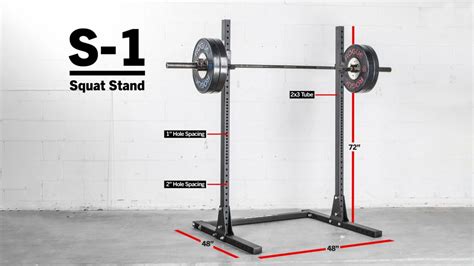 Rogue S 1 Squat Stand 2 0 Weight Training 1 8 Meter Squat Rack