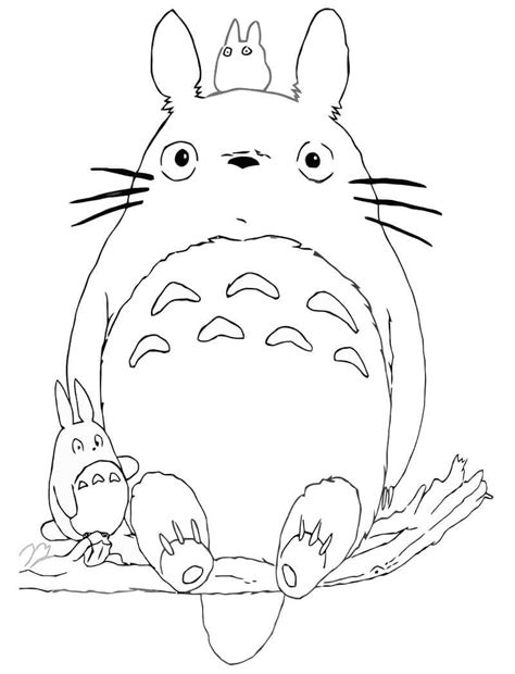 Kawaii Totoro Chloe Coloriage Kawaii Pour Enfants The Best Porn Website