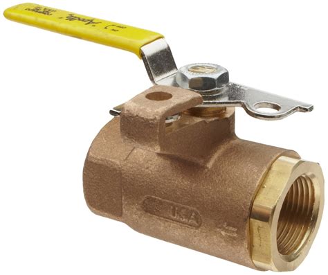 Apollo Series Bronze Ball Valve With Automatic Drain Two Piece