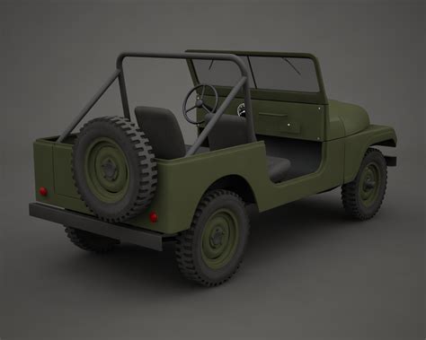 jeep military m38a1 3ds