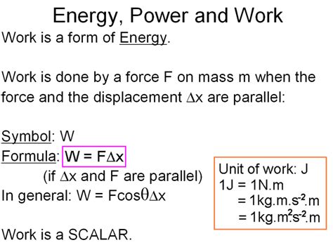 Workenergy And Power Physical Sciences Break 10