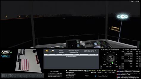 Vatsim Atc Knock Tower Eikn Live Stream Youtube