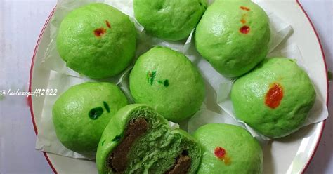 Resep Bakpao Pandan Isi Kacang Hijau Oleh Lailazegaff Cookpad