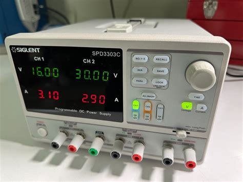 Siglent SPD3303C Programmable Linear DC Power Supply 3 Channels