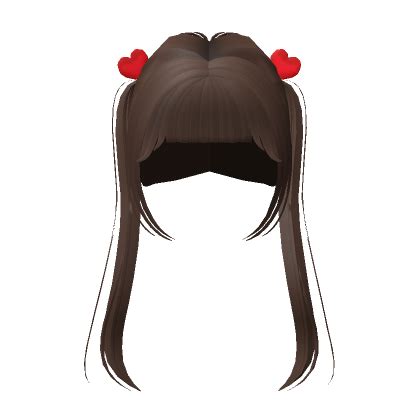 Brown Pigtails With Hearts S Code Price Rblxtrade