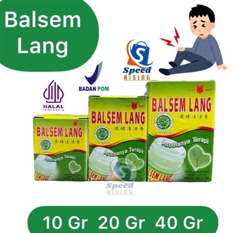 Balsem Lang Balsam Cap Caplang Eagle Balm Hijau Obat Gosok Keseleo