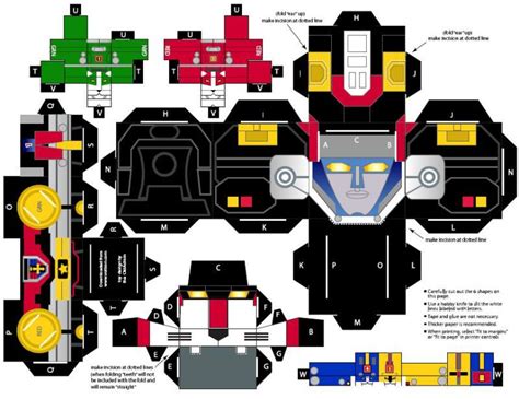 Paper Craft Easy Gundam Papercraft Template