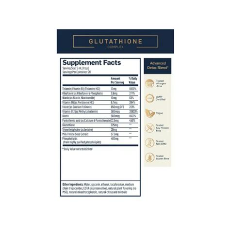 Liposomal Glutathione Complex Quicksilver Scientific